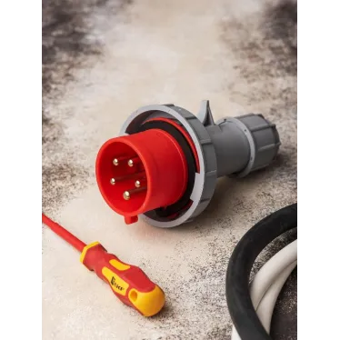 Вилка переносная 0252 3Р+РЕ+N 32А 380В IP67 PROxima