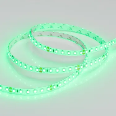 Лента герметичная RTW-SE-A120-8мм 24V Green (9.6 W/m, IP65, 2835, 5м) (-)