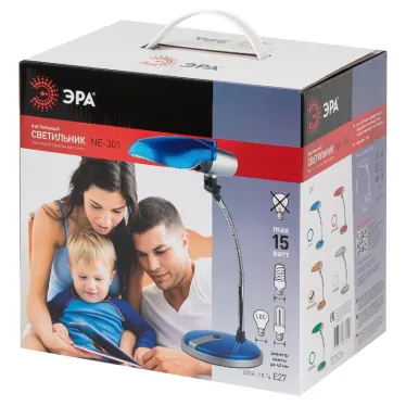 Светильник настольный оранжевый NE-301-E27-15W-OR