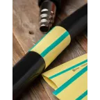 Термоусаживаемая трубка ТУТ нг 60/30 жел-зел рулон PROxima