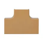 Угол T-образный (16х16) (4 шт) Plast PROxima под светлое дерево