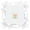 Розетка RJ45 кат 5e UTP, белый
