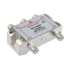 Делитель ТВ х 4 под F разъём 5-2500 МГц ''СПУТНИК'',