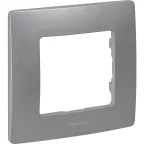 ETIKA Рамка 1 пост алюминий