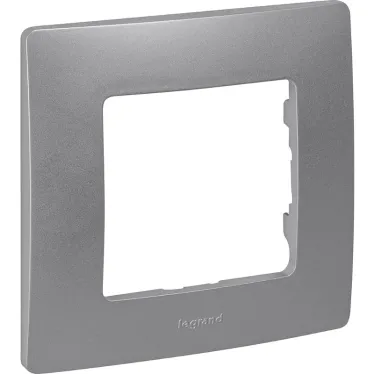 ETIKA Рамка 1 пост алюминий