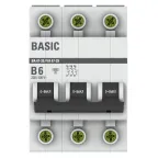 Автоматический выключатель 3P 6А (B) 4,5кА ВА 47-29 Basic