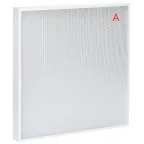 LIGHTING PRO Светильник светодиодный ДВО 2001A 40Вт 5000К IP40 588х588мм Грильято микропризма БАП 3ч IEK