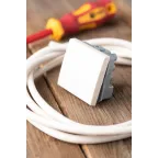 Выключатель 10А, 1 клавишный без индикатора