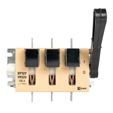 Выключатель-разъединитель ВР32У-31А31220 100А 1 направление с дугогасительными камерами несъемная левая/правая рукоятка MAXima