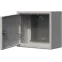Корпус металлический навесной с монтажной панелью ЩМП-00 IP31 270х210х140