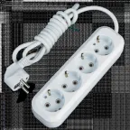 Удлинитель Эксперт 4 гнезда 2 метра 16А/3,0кВт с заземлением ПВС 3х1 EKF PROxima