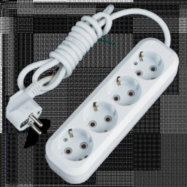 Удлинитель Эксперт 4 гнезда 2 метра 16А/3,0кВт с заземлением ПВС 3х1 EKF PROxima