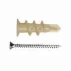 Дюбель DRIVA NYLON с шурупом (4шт)