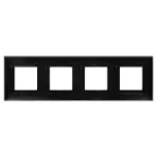 Avanti Рамка ARTLEBEDEV Черный квадрат 8 модульная