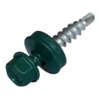 Саморез КР св. 5,5х19 RAL-6005 (тёмно-зеленый) - коробка