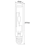 Лампа металлогалогенная МГЛ 400вт Е40 белая
