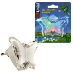 Ночник светодиодный без выключателя DTL308 0,5W 3LED триколор (красный, синий, зеленый) Бабочка