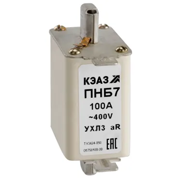 Предохранитель ПНБ7-400/100-20-100А-УХЛ3-