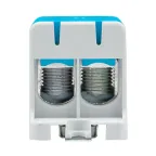 Клемма силовая вводная двойная КСВ 16-95 синяя PROxima