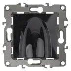 Вывод кабеля, Эра12, чёрный, 12-6003-06