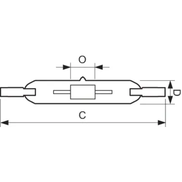 Лампа металлогалогенная МГЛ 150вт CDM-TD 150/942 RX7S MASTER
