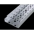 Лоток перфорированный 300х50х3000 0.7мм S3