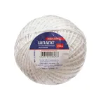 Шпагат полипропиленовый 1100 текстильный белый (100м)