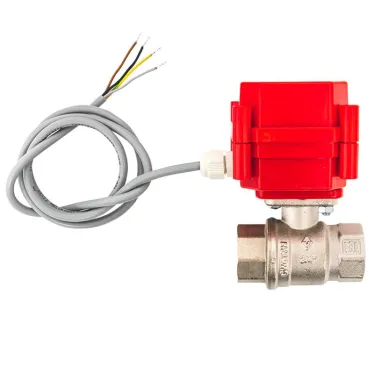 Кран шаровой с электроприводом 3/4 дюйма AquaExpert 220V