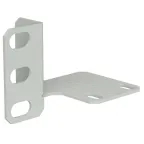 Кронштейн 19' для крепления выключателя ВПК перфорированная дверь серый