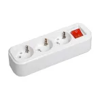 Колодка K03B 3 места 2P+PE 16A CLASSIC