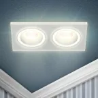 Встраиваемый светильник декоративный DK92 WH MR16/GU5.3 белый