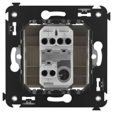 Avanti Переключатель одноклавишный в стену, ''Ванильная дымка''