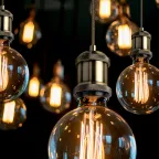 Светильник подвесной под лампу 1хE27 AC 220В Бронзовый IP20 1000х48х80мм Алюминий Decor Gauss