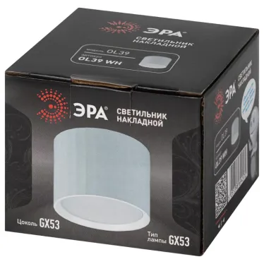 Светильник настенно-потолочный спот OL39 WH под GX53 IP20 белый