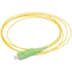 Пигтейл (шнур оптический коммутационный) монтажный (SM) 9/125 (OS2) SC/APC LSZH 1.5м