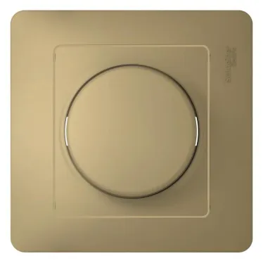 GLOSSA Диммер поворотный в сборе 300Вт титан