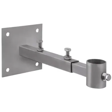 Крепеж молниеприемной мачты на стену, от стены до мачты L-300-500 мм, сталь горячеоцинкованная