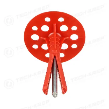 Дюбель для теплоизоляции с металлическим гвоздем (IZM) 10х90 (1000 шт)