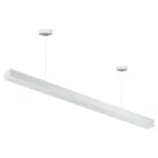 Светильник LED Geometria Block SPO-116-W-40K-024 24Вт 4000K 1750Лм IP40 1200х70х50 белый подвесной драйвер внутри