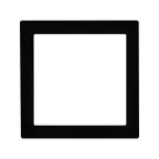 Декоративная вставка для рамок из натуральных материалов Avanti черная, 2 мод.