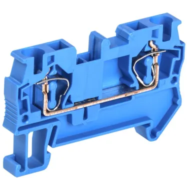 Клемма пружинная КПИ 2в-4 41А синий