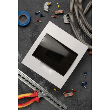 Щит распределительный встраиваемый ЩРв-П-8 IP40 пластиковый