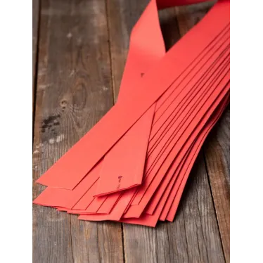 Трубка термоусаживаемая ТУТ нг 30/15 красная в отрезках по 1м PROxima