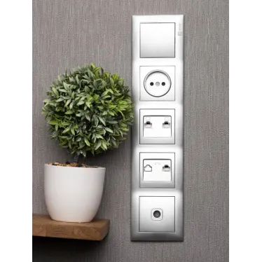 Валенсия Рамка 5-местная сталь