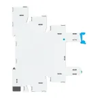 Разъем для реле РM slim 23/1 AVERES