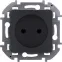 Розетка 2К 16 А 250 В~ INSPIRIA антрацит