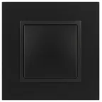 Переключатель промежуточный, 10АХ-250В, Эра Elegance, антрацит,14-1108-05