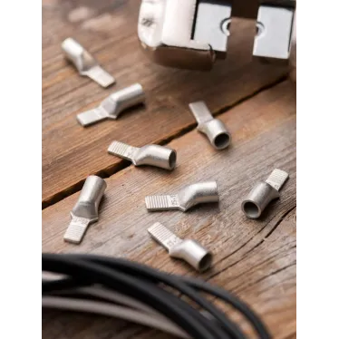 Наконечник штифтовой медный луженый НШМЛ-25-7-15