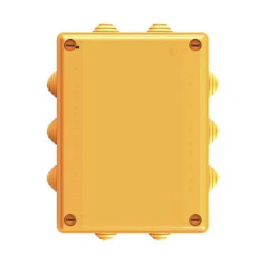 Коробка пластиковая FS с кабельными вводами и клеммниками IP56 150х110х70мм 5р 450V 30A 16мм.кв