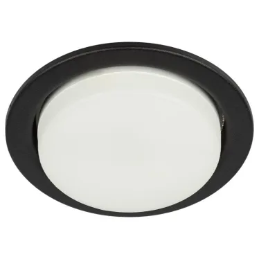 Встраиваемый светильник под лампу GX53 KL70 SBK черный матовый